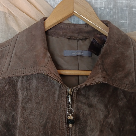 Liz Claiborne Dark Brown Jacket - Picture 8 of 11